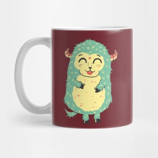 cute yeti cartoon Mug